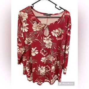 Monnuro Keyhole Tunic Sz 2X NWOT